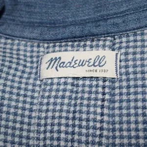 Madewell Chambray Popover Shirtdress Size M thumbnail 6