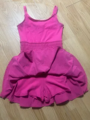 3/20 Size Small pink ladies athletic wear tennis dress(shorts) thumbnail 6