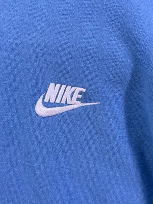 Vintage Nike Light Blue Hoodie Size Medium thumbnail 6