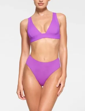 SKIMS Plunge Bikini Top M thumbnail 1
