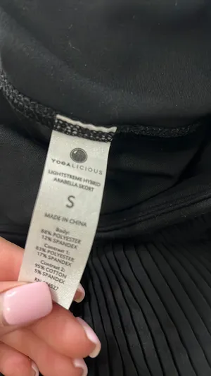 Yogalicious Tennis Skirt Black thumbnail 6