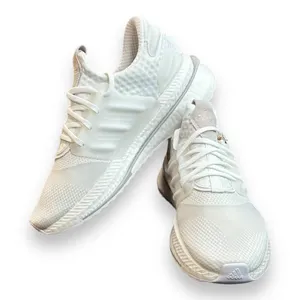 Adidas X_PLRBOOST Low‎ Triple White Women's Size 8.5 ID9441 thumbnail 5