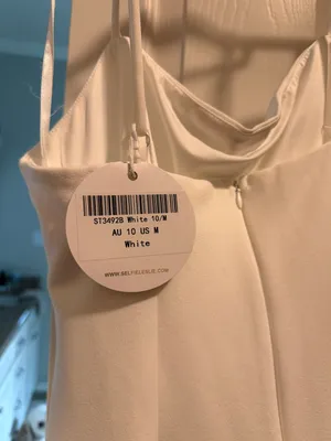 Selfie Leslie White Mini Dress thumbnail 4
