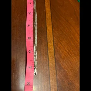 925 sterling silver braclet made in Italy 7.5 inch g42 4.86g thumbnail 2