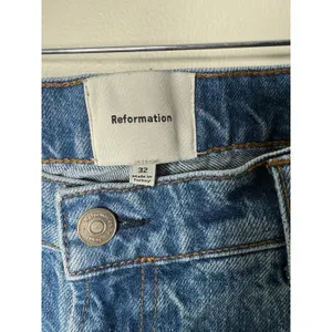 Reformation Women's Wes High Rise Wide Leg Jeans Blue Denim 32 thumbnail 4