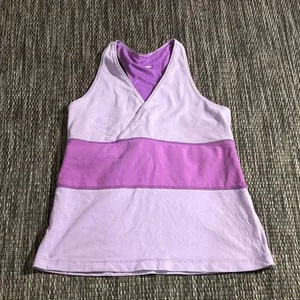 Lululemon Purple Racerback Tank Top Size 6 thumbnail 1