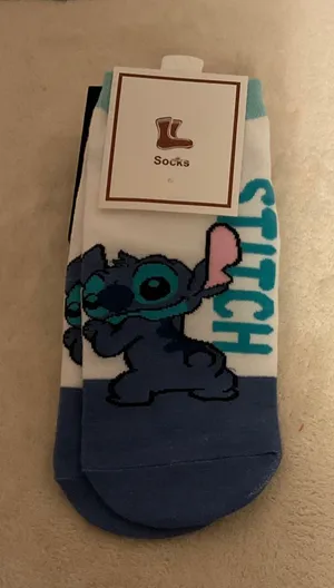 Stitch Character Crew Socks thumbnail 1