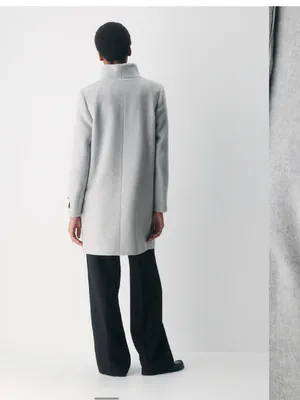 Aritzia Wilfred The Cocoon Coat‎ Wool Cashmere large thumbnail 2