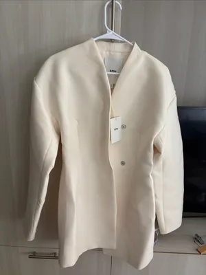 khy | Tailored Mini Dress White Size XS thumbnail 3