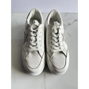 Vintage Havana Women Size 8 White Pearl Studded Star Platform Sneakers Low Top⁠ thumbnail 10