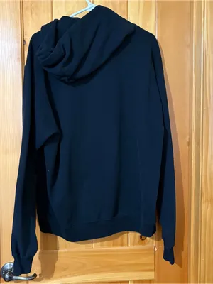 Champion Pumped Up Kicks Black Hoodie Unisex Size Large Skicks Black Graphic Hoodie thumbnail 3