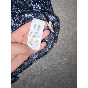 Madewell Alexandra Button-Front‎ Mini Dress blue floral S Pockets thumbnail 8