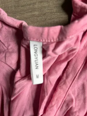 Casual Pink V-Neck Sleeveless Tank Top thumbnail 2