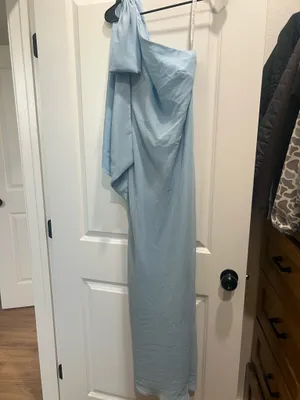 Formal Azazie Dress Blue thumbnail 2