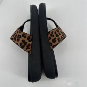 New Centro Point Women’s Leopard‎ Flip Flop Platform Size 7.5 thumbnail 8