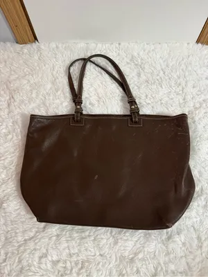 Dooney & Bourke Chocolate Brown Leather Shoulder Tote thumbnail 15