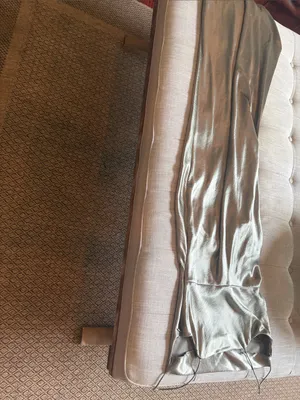 Sachin & Babi Sage Green Satin Scrunch Maxi Dress Size 0 thumbnail 7