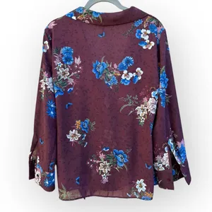 Floral Wrap Blouse thumbnail 7