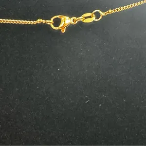Elegant Gold Initial Necklace thumbnail 2