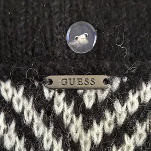 Guess Black & White Women's Faux-Fur Collar Jacket Vest S thumbnail 13