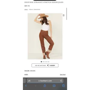 Ariat brown jeans NWT thumbnail 7