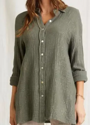Adeline Long Sleeves Cardigan‎ Top size large thumbnail 1