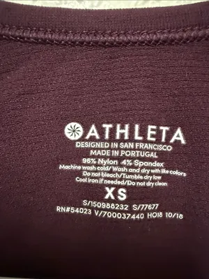 ATHLETA Speedlight Seamless Tank Top - Deep Wine Size XS thumbnail 8