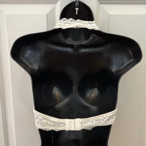 L - FREE PRESS - lace bras back open beige NWOT thumbnail 3