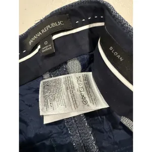 Banana Republic Sloan Pants Womens 29** Blue Career Vacation Preppy Academia thumbnail 3