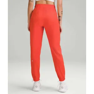 Lululemon Swiftly Speed‎ Jogger Flare Orange High Rise Running Pants Size 6 thumbnail 2