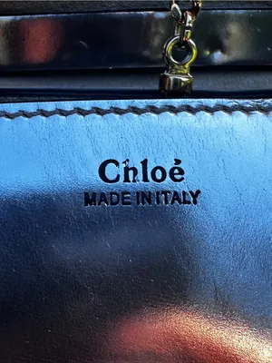 Chloé Drew Micro Metallic Silver Leather Crossbody Bag Gold Hardware Italy thumbnail 4