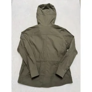 KUHL Women's Stryka Trench Coat Jacket Hooded Zip Green Sz Medium thumbnail 8