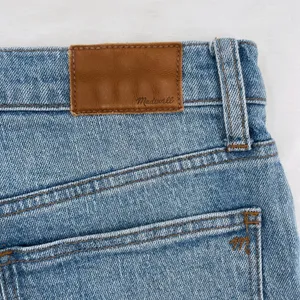 Madewell Cali Demi-Boot Blue Jeans Light Denim High Waisted Button Fly Size 29 thumbnail 6