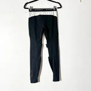 Bjorn Daehlie Pants Womens Medium White Colorblock Ski Leggings thumbnail 2