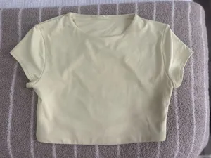 Oner active open back crop top thumbnail 1