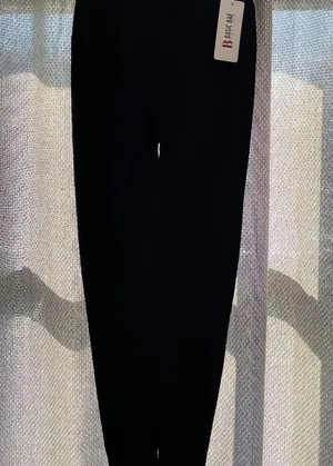 NWT Basic Bae Leggings with Accentuating Scrunch, Black, XL Black thumbnail 1
