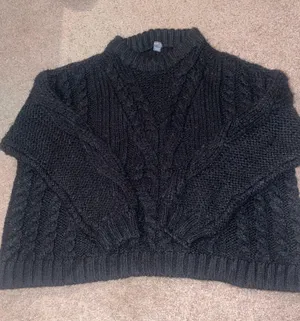Small Black Arie Sweater thumbnail 1