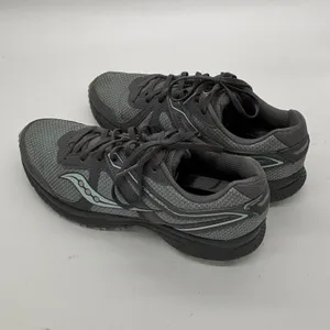 Saucony Cohesion 11 Womens Running Shoes Grey Mint Green Size 10 thumbnail 3