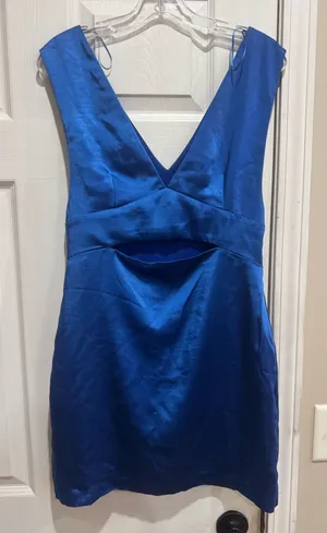 Endless Rose Blue Mini Formal Dress thumbnail 1