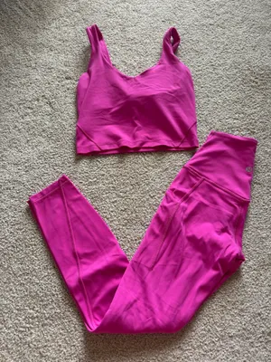Lululemon pink set thumbnail 1