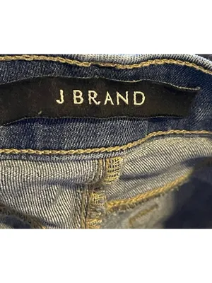 J Brand Distressed Bootcut Blue Jeans Size 28 x 34 thumbnail 10