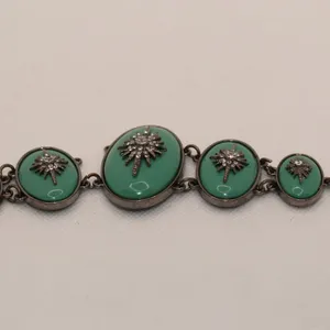 Turquoise Rhinestone Bracelet thumbnail 3
