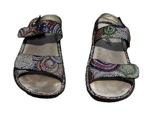 Rainbow Sandals Algeria Sandal 39 Us 8.5 Sling Back Mosaic‎ Strappy thumbnail 1