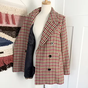 & Other Stories Houndstooth Coat Sz 8 thumbnail 10