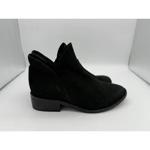 Eileen Fisher Vero Cuoio Suede Booties 6 Concert 1.5" Heel Minimal Work Travel thumbnail 5