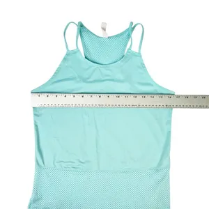 Under Armour Breathelux Mint Green Mesh Spaghetti Strap Tank Top‎ Size Small thumbnail 4