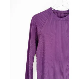 Lululemon Rest Less Pullover 4/6‎ Aerial Current Dramatic Magenta Activewear thumbnail 5