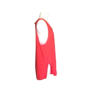 We The Free Free People Love Language Henley Tank Top Coral Sleeveless NWT Small thumbnail 5