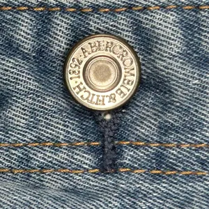 Abercrombie & Fitch Paperbag Denim Shorts Women 24 00 High Rise‎ Y2K Belted thumbnail 7