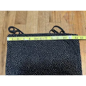 Billabong Women's Adjustable Rayon Black Printed Wide Leg Jumpsuit Size Small thumbnail 9